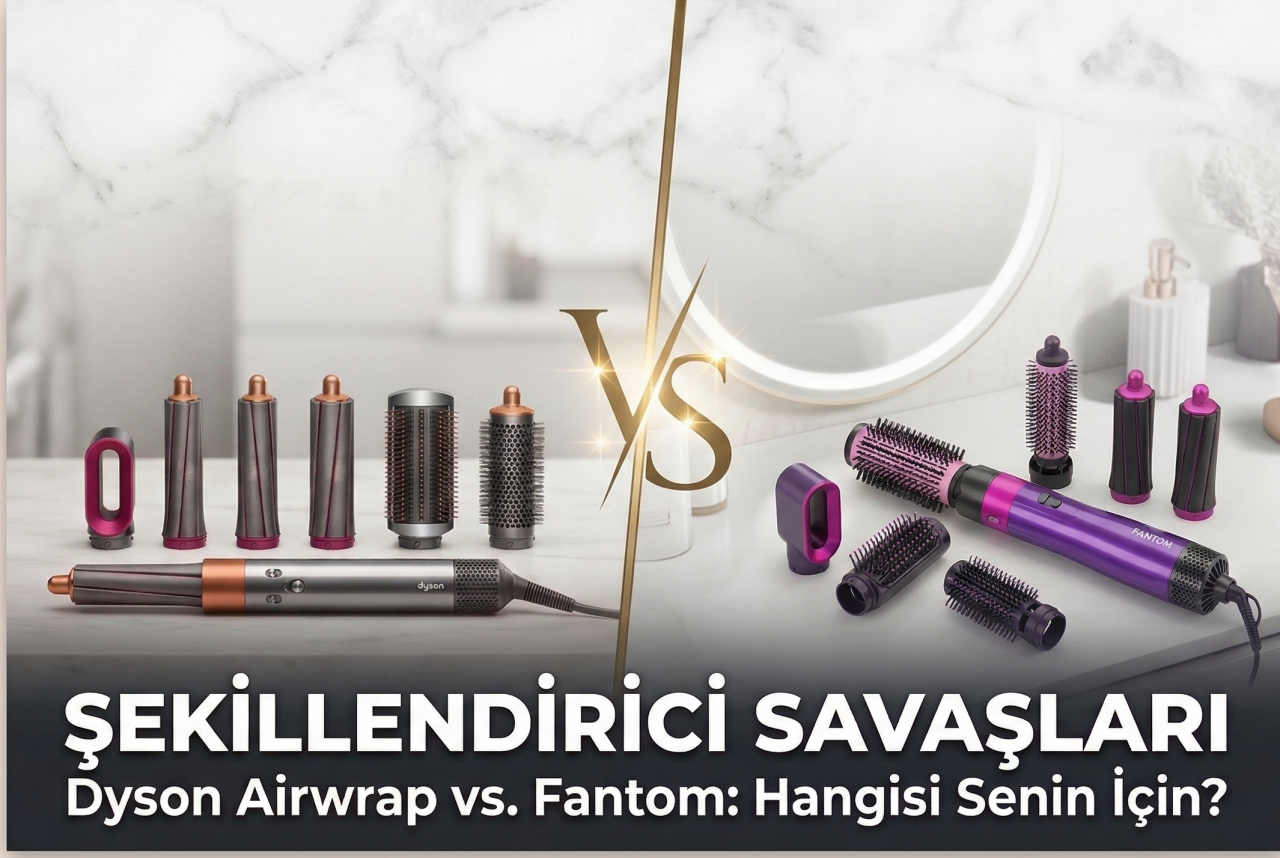 Dyson Airwrap vs. Fantom Hair Styler: Hangi Saç Şekillendirici Daha İyi?