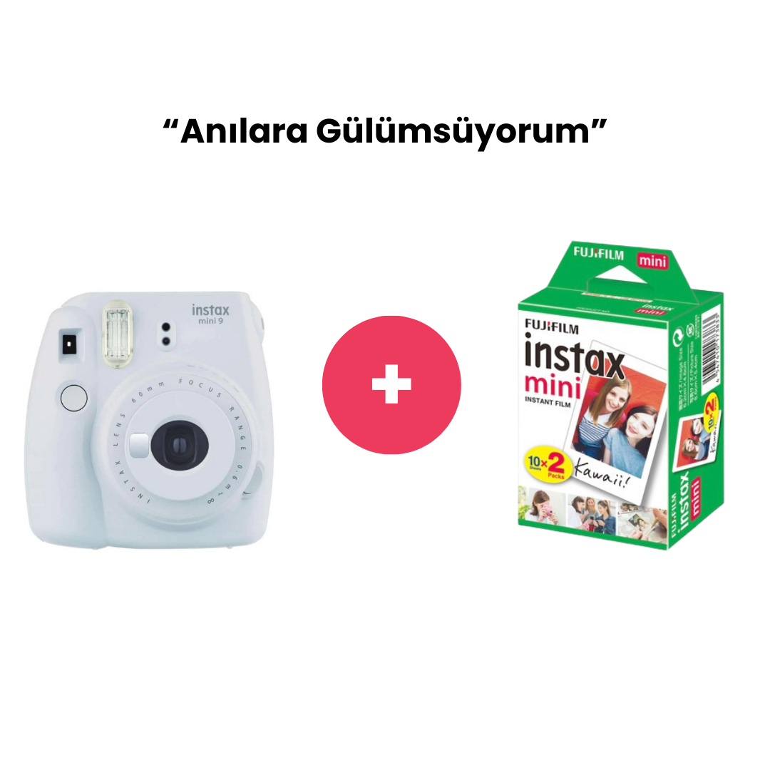 Instax Mini 9 & Instax 10'lu Film