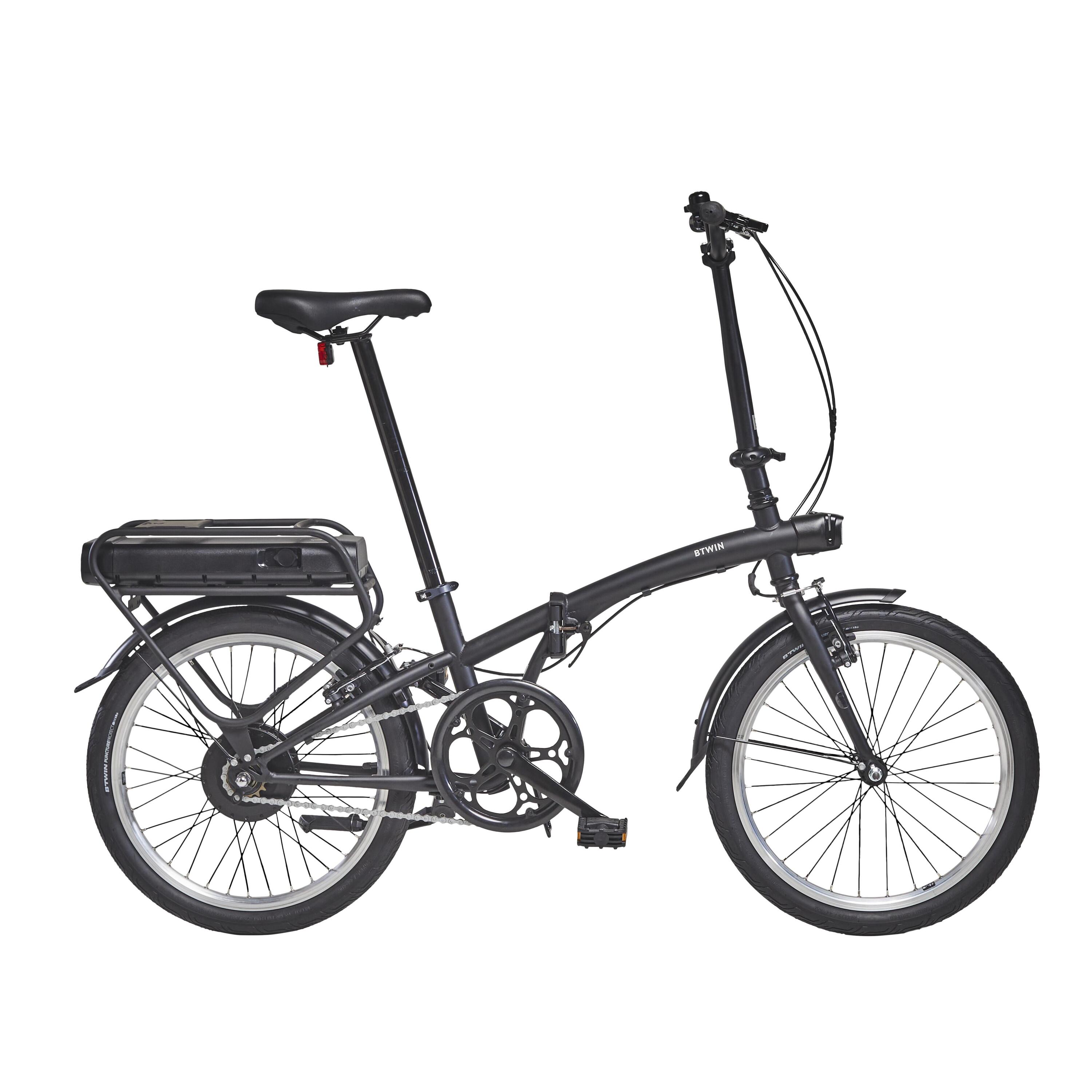 DECATHLON Elektrikli Katlanır Bisiklet - Siyah - E Fold 100