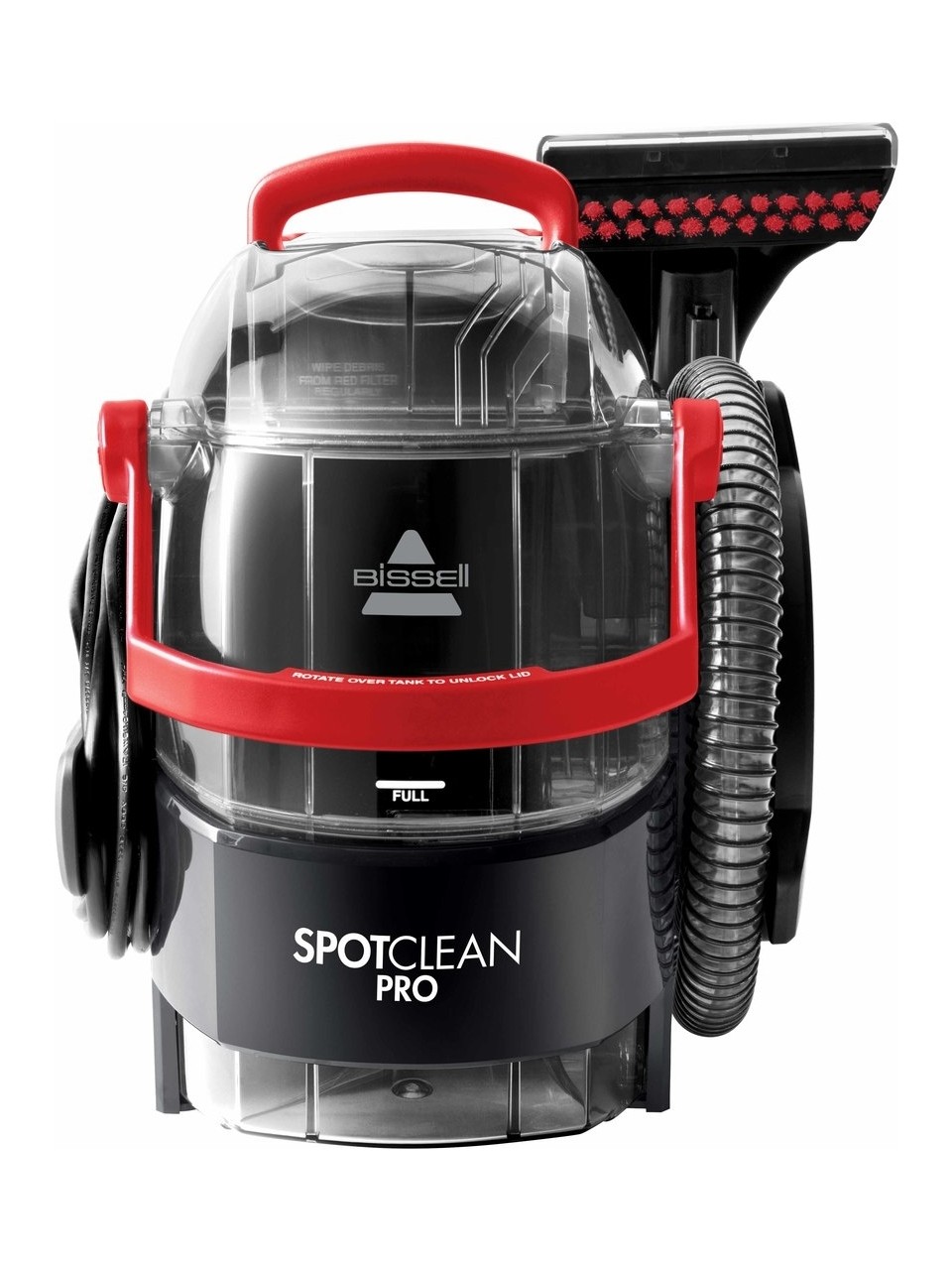 Bissell SpotClean Pro Halı - Koltuk Yıkama ve Leke Çıkarma Makinesi & 100 ML Halı Koltuk Deterjanı